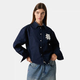 Badge Navy Shirt Shirts eme