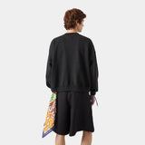 Box Shadow Oversized Crewneck Sweatshirts eme