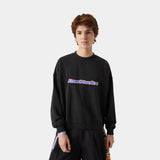 Box Shadow Oversized Crewneck Sweatshirts eme