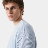 Collective Light Blue Knit Knitwear eme
