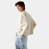 Sade Off Sand Reverse Crewneck Sweatshirts Eme Studios