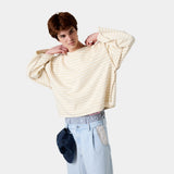 Sade Off Sand Reverse Crewneck Sweatshirts Eme Studios