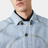 Eddy Pale Denim Boxy Jacket Outerwear eme