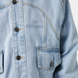 Eddy Pale Denim Boxy Jacket Outerwear eme