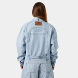 Eddy Pale Denim Boxy Jacket Outerwear eme