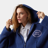 Anon Indigo Knit Full Zip Knitwear eme