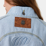 Eddy Pale Denim Boxy Jacket Outerwear eme