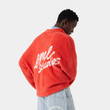 Sully Cherry Brushed Knitted Polo Knitwear eme