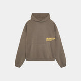 Roots Muddy Brown Oversized Hoodie Hoodies eme