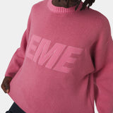 Flux Chateau Rose Knit Sweater Knitwear Eme Studios