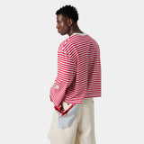 Horizon Striped Cherry LS T-shirts eme