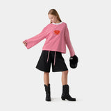 Horizon Striped Cherry LS T-shirts eme