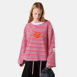 Horizon Striped Cherry LS T-shirts eme