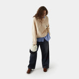 Rhomb Knit Sweater Knitwear eme