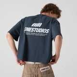 Meaning Navy Oversized Tee T-shirts eme