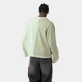 Roguish Green Striped Long Sleeve T-shirts eme
