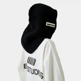 Black Knit Balaclava Accesories Eme Studios