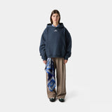 Basic Navy Oversized Hoodie Hoodies eme