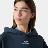 Basic Navy Oversized Hoodie Hoodies eme