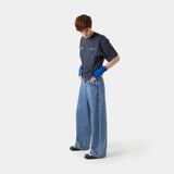 Courageous Navy Oversized Tee T-shirts eme