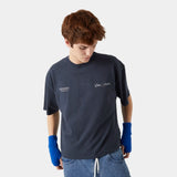 Courageous Navy Oversized Tee T-shirts eme