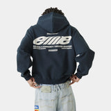 DNA Navy Oversized Hoodie Hoodies Eme Studios