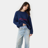 Master Indigo Knit Sweater Knitwear eme