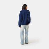 Master Indigo Knit Sweater Knitwear eme