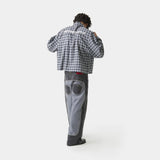 Ivy Navy Boxy Shirt Shirts Eme Studios