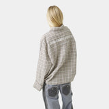 Ivy Off Sand Boxy Shirt Shirts Eme Studios