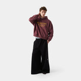 Somm Black Baggy Sweatpants Pants eme