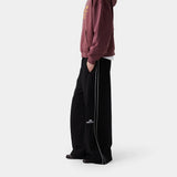 Somm Black Baggy Sweatpants Pants eme