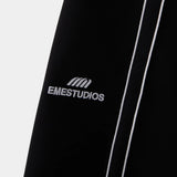 Somm Black Baggy Sweatpants Pants eme