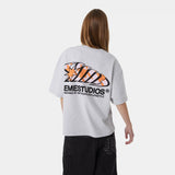 Houndstooh Grey Oversized Tee T-shirts eme