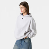 Basic Heather Grey Oversized Hoodie Hoodies eme