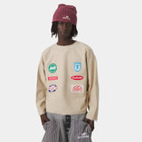 Patches Sand Crewneck Sweatshirts Eme Studios