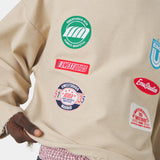 Patches Sand Crewneck Sweatshirts Eme Studios