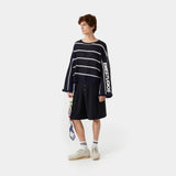 Alic Navy Knit Sweater Knitwear eme