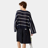 Alic Navy Knit Sweater Knitwear eme