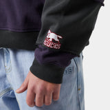 M Navy Striped Crewneck Sweatshirts eme