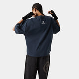 Badge Navy Oversized Tee T-shirts eme