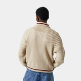Nobly Knit Fog Halfzip Knitwear eme