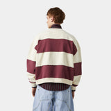 M Chocolat Truffle Striped Crewneck Sweatshirts eme