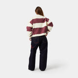 M Chocolat Truffle Striped Crewneck Sweatshirts eme