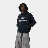 Brook Navy Oversized Hoodie Hoodies Eme Studios