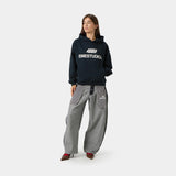 Brook Navy Oversized Hoodie Hoodies Eme Studios