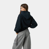 Brook Navy Oversized Hoodie Hoodies Eme Studios