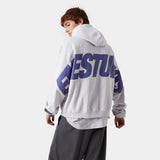 Yalo Heather Grey Oversized Hoodie Hoodies eme