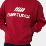 Brook Cherry Oversized Hoodie Hoodies Eme Studios