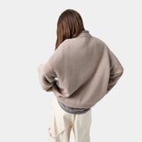 Master Muddy Brown Knit Sweater Knitwear eme